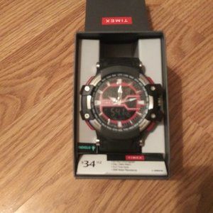 NEW MEN'S TIMEX CLASSIC 5M22700 (RED & BLACK)